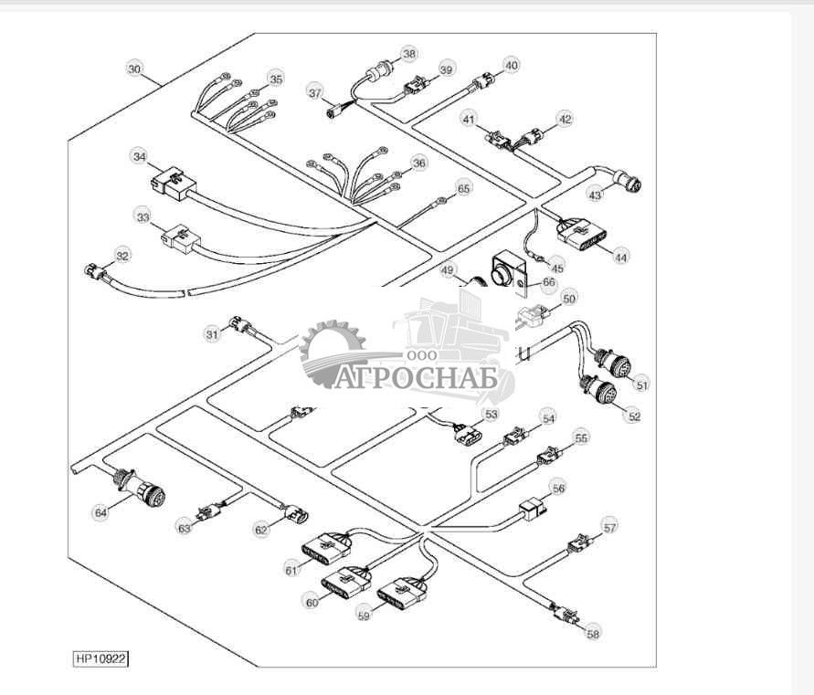 LH Main Wiring Harness 